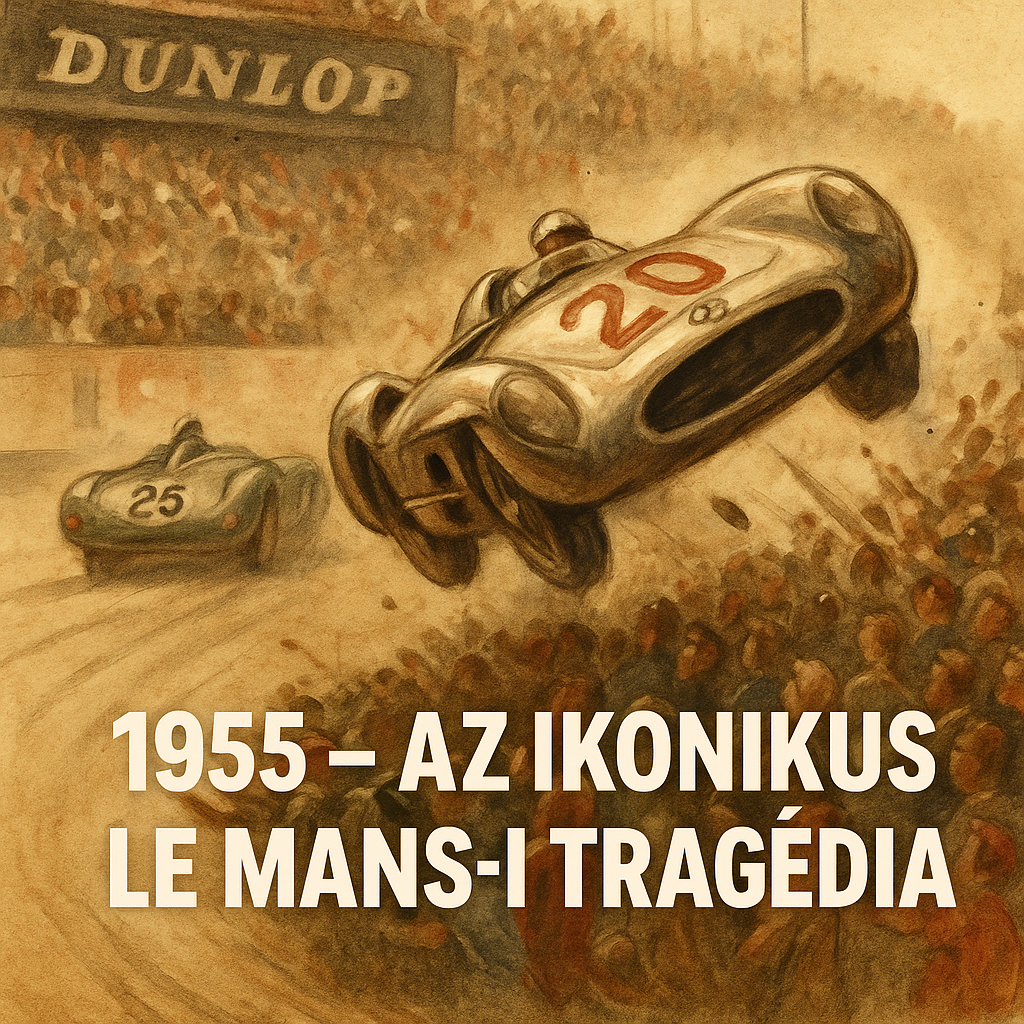 1955 – Az ikonikus Le Mans-i tragédia