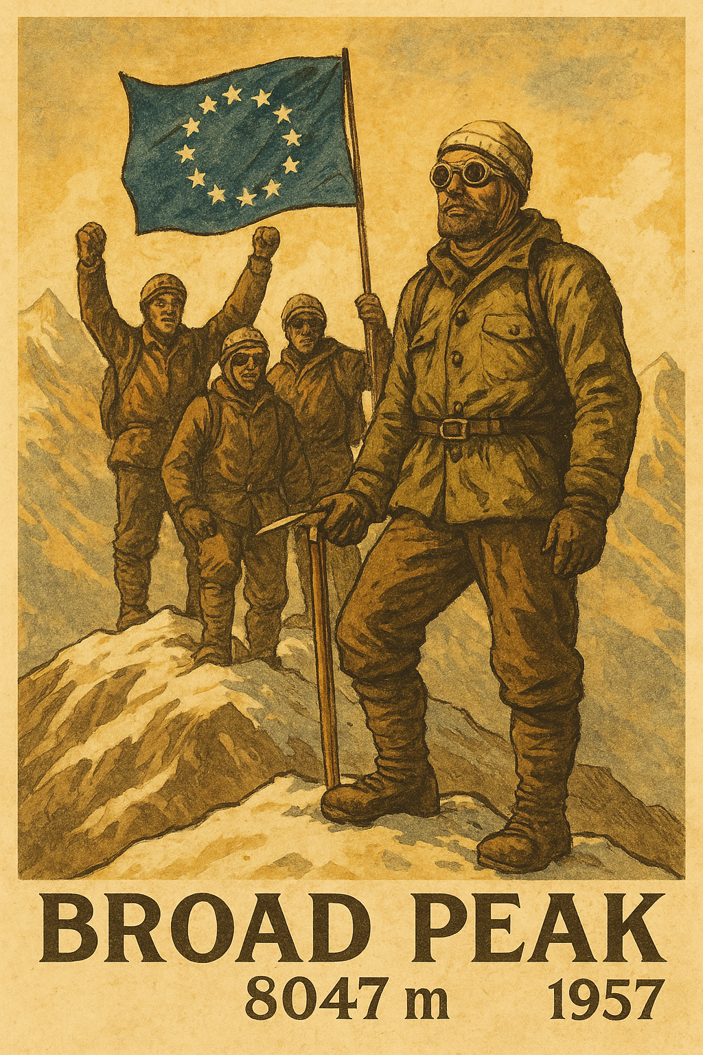 1957 – Broad Peak első megmászása