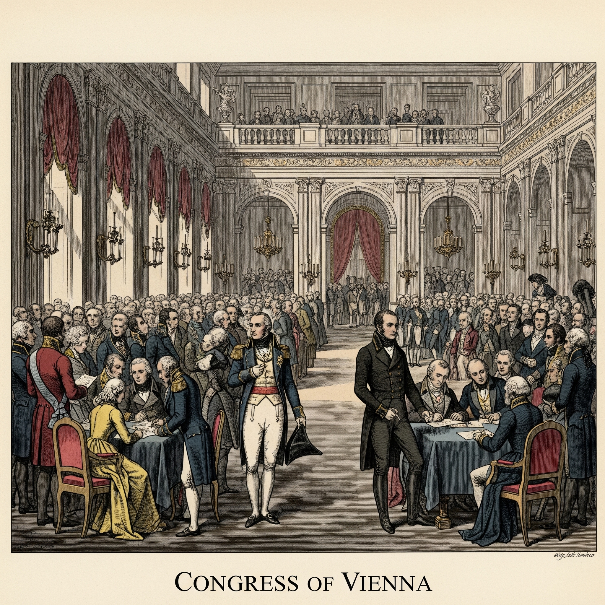 1815: Befejeződött a bécsi kongresszus